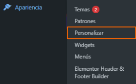 Apariencias-personalizar
